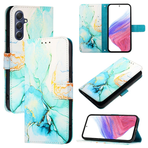 PT003 Marble Pattern Flip Leather Phone Case, For Samsung Galaxy M55, For Samsung Galaxy M15 / F15 5G Global, For Samsung Galaxy Xcover7, For Samsung Galaxy M34 5G / F34 5G, For Samsung Galaxy M54 5G Global / F54 5G, For Samsung Galaxy Xcover6 Pro     ...
