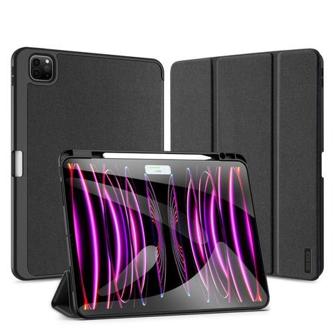 DUX DUCIS Domo Series Cloth Texture Magnetic Leather Tablet Case, For iPad mini 8 2026, For iPad Air 13 2024 / 2025 / 2026, For iPad Pro 13 2025 / 2024, For iPad Pro 11 2025 / 2024