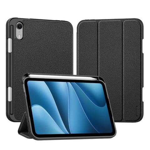 DUX DUCIS Domo Series Cloth Texture Magnetic Leather Tablet Case, For iPad mini 8 2026, For iPad Air 13 2024 / 2025 / 2026, For iPad Pro 13 2025 / 2024, For iPad Pro 11 2025 / 2024