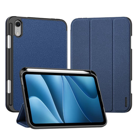 DUX DUCIS Domo Series Cloth Texture Magnetic Leather Tablet Case, For iPad mini 8 2026, For iPad Air 13 2024 / 2025 / 2026, For iPad Pro 13 2025 / 2024, For iPad Pro 11 2025 / 2024