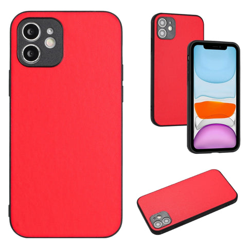 R20 Leather Pattern Phone Single Case, For iPhone 12 mini, For iPhone 11 Pro Max, For iPhone 11, For iPhone 11 Pro, For iPhone XS / X, For iPhone XR, For iPhone XS Max, For iPhone 8 Plus / 7 Plus