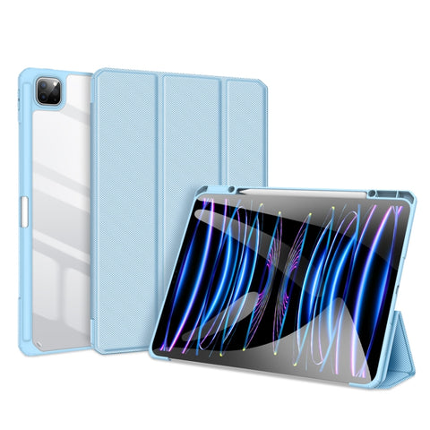 DUX DUCIS TOBY Series Antiskid Leather Tablet Case with Sleep / Wake-up Function, For iPad mini 8 2026, For iPad Air 13 2024 / 2025 / 2026, For iPad Pro 13 2025 / 2024, For iPad Pro 11 2025 / 2024