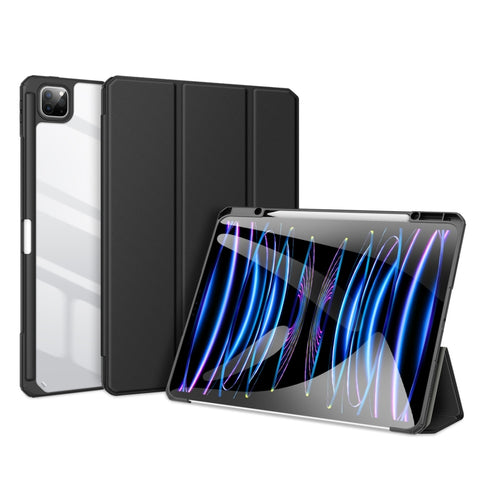 DUX DUCIS TOBY Series Antiskid Leather Tablet Case with Sleep / Wake-up Function, For iPad mini 8 2026, For iPad Air 13 2024 / 2025 / 2026, For iPad Pro 13 2025 / 2024, For iPad Pro 11 2025 / 2024