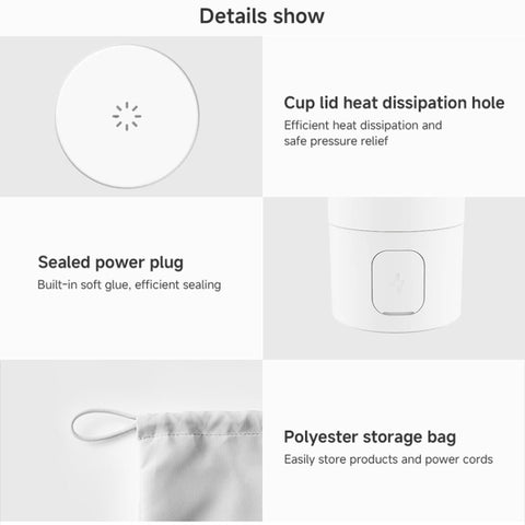 Xiaomi Mijia Smart Portable Electric Heating Cup 2