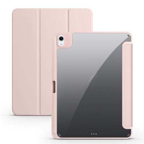 Acrylic 3-folding Smart Leather Tablet Case, For iPad Air 11 2026 / 2024 / 2025, For iPad Pro 13 2025 / 2024, For iPad Pro 11 2025 / 2024