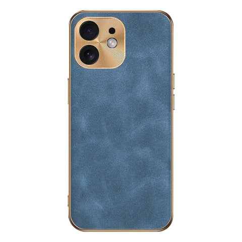 Electroplating Lambskin Leather Phone Case, For iPhone 14 Pro Max, For iPhone 13 Pro Max, For iPhone 13 Pro, For iPhone 13, For iPhone 12, For iPhone 12 Pro Max, For iPhone 12 Pro