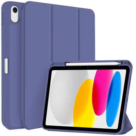 3-fold TPU Smart Leather Tablet Case with Pen Slot, For iPad Air 11 2026 / 2025 / 2024, For iPad Pro 13 2025 / 2024, For iPad Pro 11 2025 / 2024, For iPad 2025 / 2022, For iPad mini 2024 / mini 6, For iPad Pro 12.9