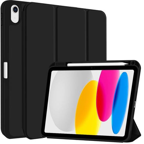 3-fold TPU Smart Leather Tablet Case with Pen Slot, For iPad Air 11 2026 / 2025 / 2024, For iPad Pro 13 2025 / 2024, For iPad Pro 11 2025 / 2024, For iPad 2025 / 2022, For iPad mini 2024 / mini 6, For iPad Pro 12.9