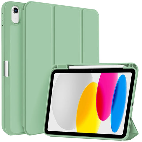 3-fold TPU Smart Leather Tablet Case with Pen Slot, For iPad Air 11 2026 / 2025 / 2024, For iPad Pro 13 2025 / 2024, For iPad Pro 11 2025 / 2024, For iPad 2025 / 2022, For iPad mini 2024 / mini 6, For iPad Pro 12.9
