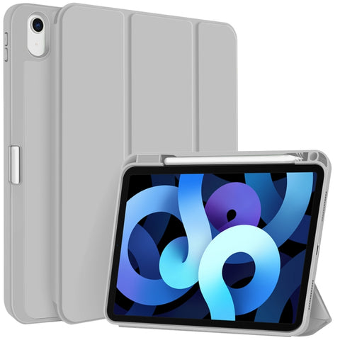 3-fold TPU Smart Leather Tablet Case with Pen Slot, For iPad Pro 11 2022 / 2021 / 2020, For iPad Air 5 / 4, For iPad 10.2 2021 / 2020 / 2019