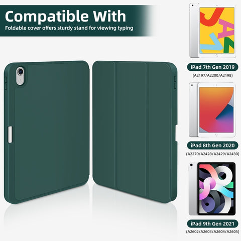 3-fold TPU Smart Leather Tablet Case with Pen Slot, For iPad Air 11 2026 / 2025 / 2024, For iPad Pro 13 2025 / 2024, For iPad Pro 11 2025 / 2024, For iPad 2025 / 2022, For iPad mini 2024 / mini 6, For iPad Pro 12.9