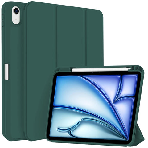 3-fold TPU Smart Leather Tablet Case with Pen Slot, For iPad Air 11 2026 / 2025 / 2024, For iPad Pro 13 2025 / 2024, For iPad Pro 11 2025 / 2024, For iPad 2025 / 2022, For iPad mini 2024 / mini 6, For iPad Pro 12.9