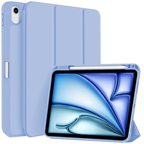 3-fold TPU Smart Leather Tablet Case with Pen Slot, For iPad Air 11 2026 / 2025 / 2024, For iPad Pro 13 2025 / 2024, For iPad Pro 11 2025 / 2024, For iPad 2025 / 2022, For iPad mini 2024 / mini 6, For iPad Pro 12.9