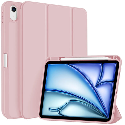 3-fold TPU Smart Leather Tablet Case with Pen Slot, For iPad Air 11 2026 / 2025 / 2024, For iPad Pro 13 2025 / 2024, For iPad Pro 11 2025 / 2024, For iPad 2025 / 2022, For iPad mini 2024 / mini 6, For iPad Pro 12.9
