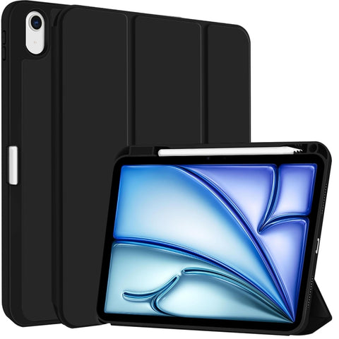 3-fold TPU Smart Leather Tablet Case with Pen Slot, For iPad Air 11 2026 / 2025 / 2024, For iPad Pro 13 2025 / 2024, For iPad Pro 11 2025 / 2024, For iPad 2025 / 2022, For iPad mini 2024 / mini 6, For iPad Pro 12.9