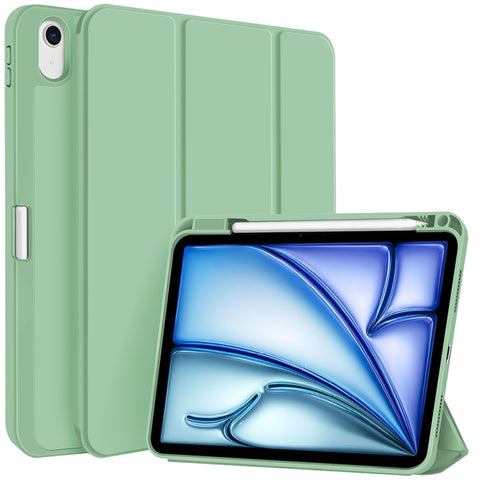 3-fold TPU Smart Leather Tablet Case with Pen Slot, For iPad Air 11 2026 / 2025 / 2024, For iPad Pro 13 2025 / 2024, For iPad Pro 11 2025 / 2024, For iPad 2025 / 2022, For iPad mini 2024 / mini 6, For iPad Pro 12.9