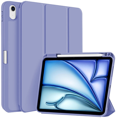 3-fold TPU Smart Leather Tablet Case with Pen Slot, For iPad Air 11 2026 / 2025 / 2024, For iPad Pro 13 2025 / 2024, For iPad Pro 11 2025 / 2024, For iPad 2025 / 2022, For iPad mini 2024 / mini 6, For iPad Pro 12.9