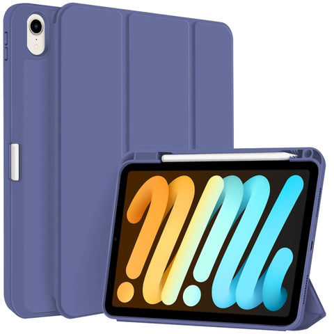 3-fold TPU Smart Leather Tablet Case with Pen Slot, For iPad Air 11 2026 / 2025 / 2024, For iPad Pro 13 2025 / 2024, For iPad Pro 11 2025 / 2024, For iPad 2025 / 2022, For iPad mini 2024 / mini 6, For iPad Pro 12.9
