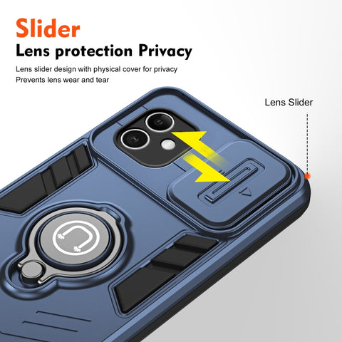 Camshield Ring Holder Phone Case, For iPhone 11