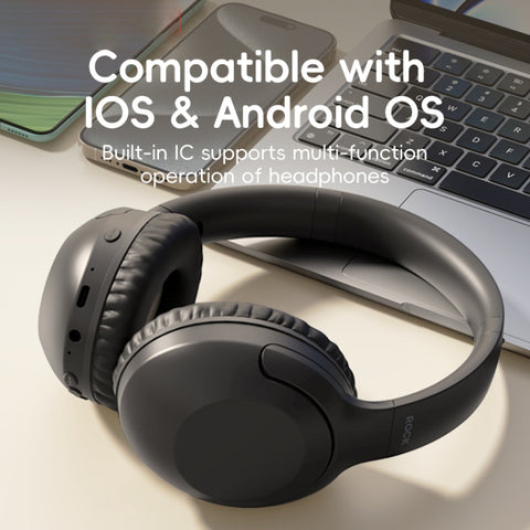 ROCK O3 Head-mounted Noise Reduction Bluetooth Headset, O3