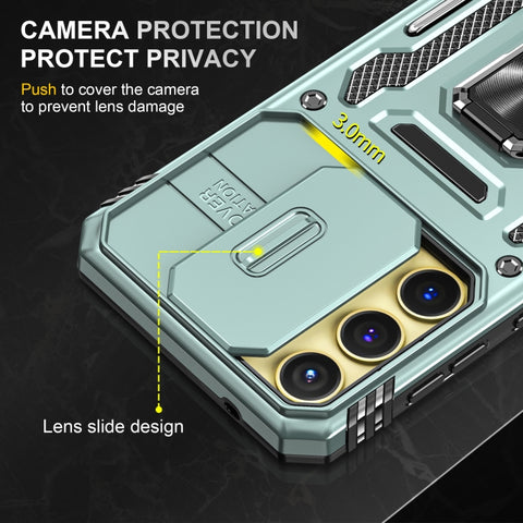 Armor PC + TPU Camera Shield Phone Case, For Samsung Galaxy A35 5G/A55 5G, For Samsung Galaxy A25 5G