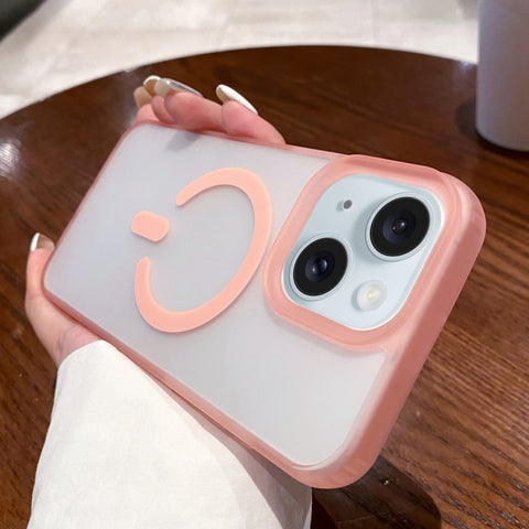 Dual-Side Frosted MagSafe Clear Phone Case, For iPhone 14 Pro, For iPhone 14 Pro Max, For iPhone 13 Pro Max, For iPhone 13 Pro, For iPhone 13, For iPhone 12, For iPhone 12 Pro Max, For iPhone 12 Pro
