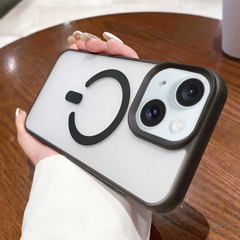 Dual-Side Frosted MagSafe Clear Phone Case, For iPhone 14 Pro, For iPhone 14 Pro Max, For iPhone 13 Pro Max, For iPhone 13 Pro, For iPhone 13, For iPhone 12, For iPhone 12 Pro Max, For iPhone 12 Pro
