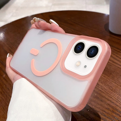 Dual-Side Frosted MagSafe Clear Phone Case, For iPhone 14 Pro, For iPhone 14 Pro Max, For iPhone 13 Pro Max, For iPhone 13 Pro, For iPhone 13, For iPhone 12, For iPhone 12 Pro Max, For iPhone 12 Pro
