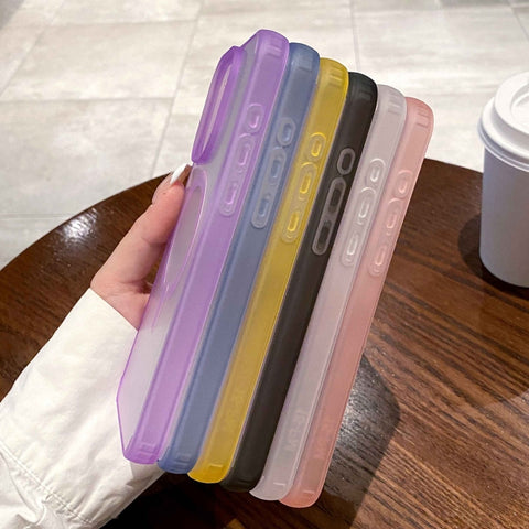 Dual-Side Frosted MagSafe Clear Phone Case, For iPhone 14 Pro, For iPhone 14 Pro Max, For iPhone 13 Pro Max, For iPhone 13 Pro, For iPhone 13, For iPhone 12, For iPhone 12 Pro Max, For iPhone 12 Pro