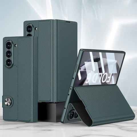 GKK Integrated Flip Leather Phone Case, For Galaxy Z Fold8 Ultra 5G, For Samsung Galaxy Z Fold7 5G, For Samsung Galaxy Z Fold6