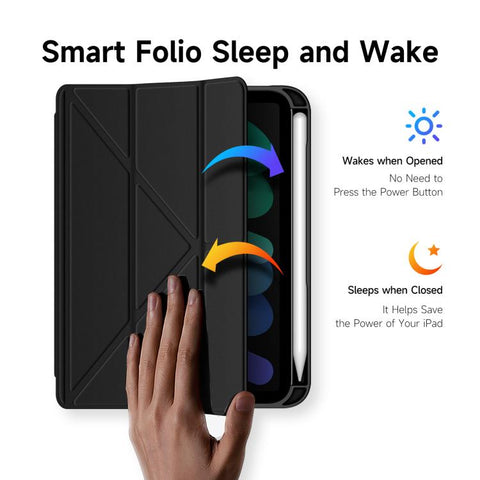 DUX DUCIS Magi Series Smart Leather Tablet Case, For iPad mini 8 2026, For iPad Air 13 2024 / 2025 / 2026, For iPad Pro 13 2025 / 2024, For iPad Pro 11 2025 / 2024