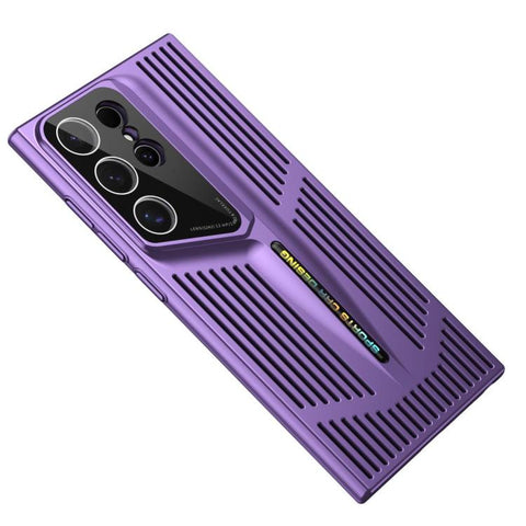 Blade Cooling PC Full Coverage Phone Case, For Galaxy S26 Ultra 5G, For Samsung Galaxy S25 5G, For Samsung Galaxy S25+ 5G, For Samsung Galaxy S25 Ultra 5G, For Samsung Galaxy S24 Ultra 5G, For Samsung Galaxy S24+ 5G, For Samsung Galaxy S24 5G          ...