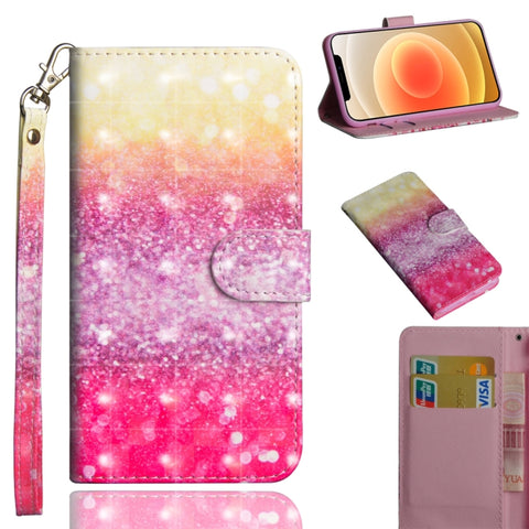 3D Painting Pattern Horizontal Flip TPU + PU Leather Case with Holder & Card Slots & Wallet, For iPhone 12 mini, For iPhone 12 / 12 Pro, For iPhone 12 Pro Max, For Xiaomi Redmi 9