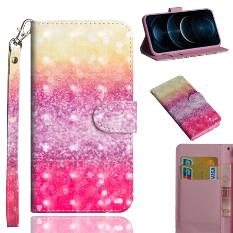 3D Painting Pattern Horizontal Flip TPU + PU Leather Case with Holder & Card Slots & Wallet, For iPhone 12 mini, For iPhone 12 / 12 Pro, For iPhone 12 Pro Max, For Xiaomi Redmi 9