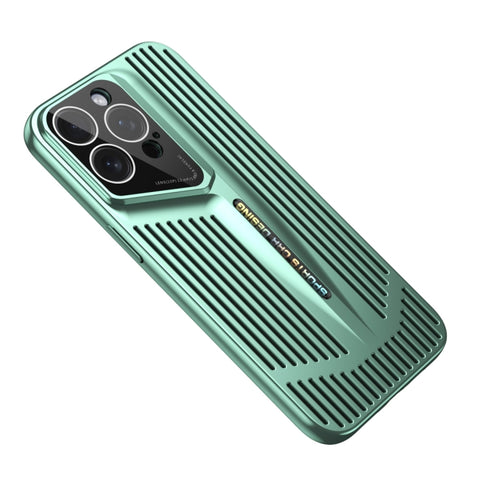 Blade Cooling PC Full Coverage Phone Case, For iPhone 14 Plus, For iPhone 14, For iPhone 14 Pro, For iPhone 14 Pro Max, For iPhone 13 Pro Max, For iPhone 13 Pro, For iPhone 13, For iPhone 12