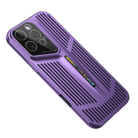 Blade Cooling PC Full Coverage Phone Case, For iPhone 16 Pro Max, For iPhone 16 Pro, For iPhone 16 Plus, For iPhone 16, For iPhone 15 Pro Max, For iPhone 15 Pro, For iPhone 15 Plus, For iPhone 15