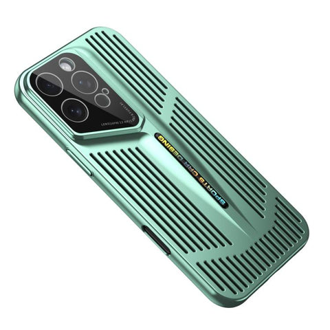 Blade Cooling PC Full Coverage Phone Case, For iPhone 16 Pro Max, For iPhone 16 Pro, For iPhone 16 Plus, For iPhone 16, For iPhone 15 Pro Max, For iPhone 15 Pro, For iPhone 15 Plus, For iPhone 15