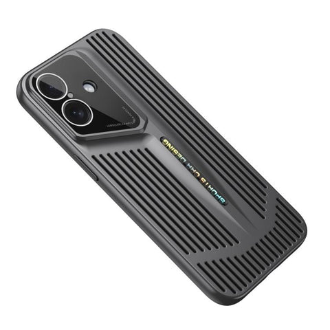 Blade Cooling PC Full Coverage Phone Case, For iPhone 16 Pro Max, For iPhone 16 Pro, For iPhone 16 Plus, For iPhone 16, For iPhone 15 Pro Max, For iPhone 15 Pro, For iPhone 15 Plus, For iPhone 15