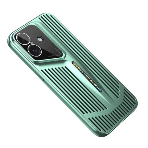 Blade Cooling PC Full Coverage Phone Case, For iPhone 16 Pro Max, For iPhone 16 Pro, For iPhone 16 Plus, For iPhone 16, For iPhone 15 Pro Max, For iPhone 15 Pro, For iPhone 15 Plus, For iPhone 15