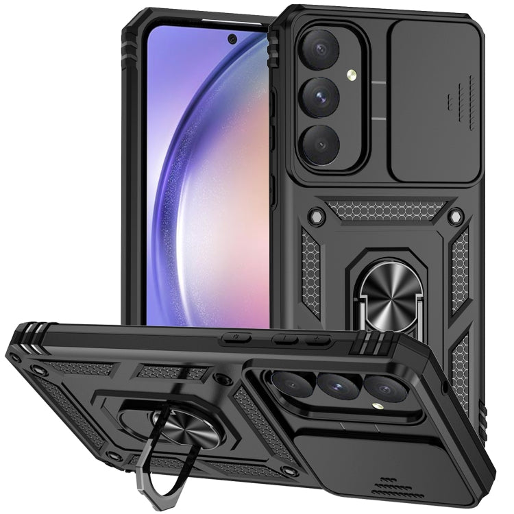Sliding Camshield Holder Phone Case, For Samsung Galaxy A55 5G, For Samsung Galaxy A15, For Samsung Galaxy A05, For Samsung Galaxy A05s