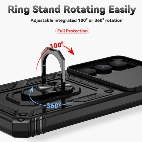 Sliding Camshield Holder Phone Case, For Samsung Galaxy A55 5G, For Samsung Galaxy A15, For Samsung Galaxy A05, For Samsung Galaxy A05s