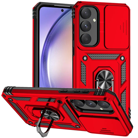 Sliding Camshield Holder Phone Case, For Samsung Galaxy A55 5G, For Samsung Galaxy A15, For Samsung Galaxy A05, For Samsung Galaxy A05s