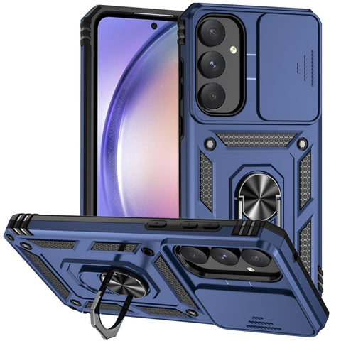 Sliding Camshield Holder Phone Case, For Samsung Galaxy A55 5G, For Samsung Galaxy A15, For Samsung Galaxy A05, For Samsung Galaxy A05s