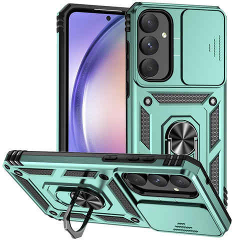 Sliding Camshield Holder Phone Case, For Samsung Galaxy A55 5G, For Samsung Galaxy A15, For Samsung Galaxy A05, For Samsung Galaxy A05s