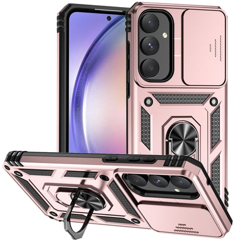 Sliding Camshield Holder Phone Case, For Samsung Galaxy A55 5G, For Samsung Galaxy A15, For Samsung Galaxy A05, For Samsung Galaxy A05s