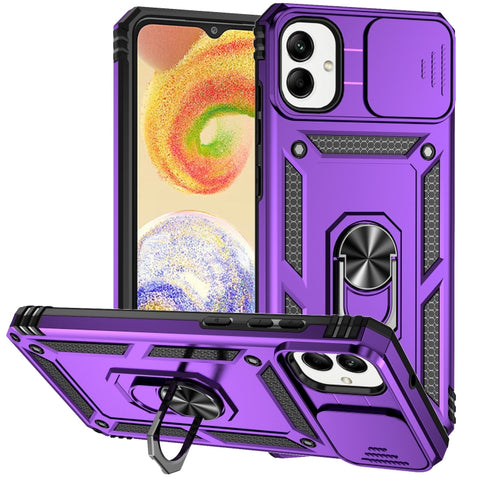 Sliding Camshield Holder Phone Case, For Samsung Galaxy A55 5G, For Samsung Galaxy A15, For Samsung Galaxy A05, For Samsung Galaxy A05s