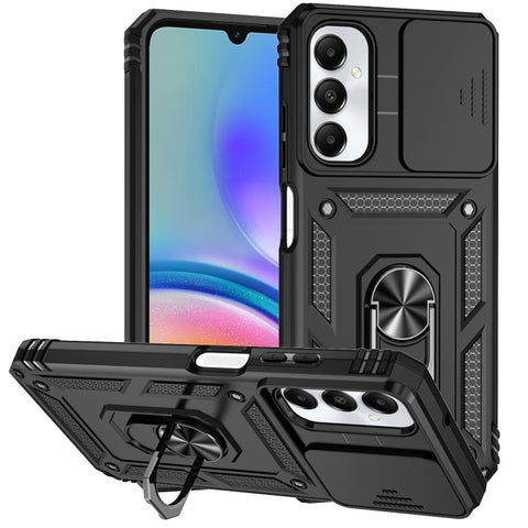 Sliding Camshield Holder Phone Case, For Samsung Galaxy A55 5G, For Samsung Galaxy A15, For Samsung Galaxy A05, For Samsung Galaxy A05s