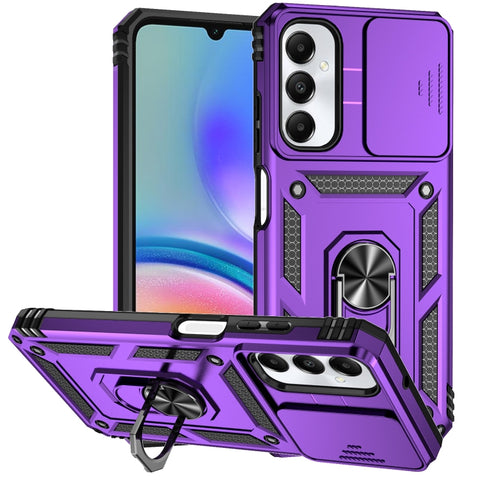 Sliding Camshield Holder Phone Case, For Samsung Galaxy A55 5G, For Samsung Galaxy A15, For Samsung Galaxy A05, For Samsung Galaxy A05s