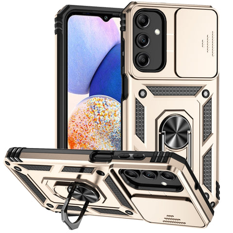 Sliding Camshield Holder Phone Case, For Samsung Galaxy A55 5G, For Samsung Galaxy A15, For Samsung Galaxy A05, For Samsung Galaxy A05s