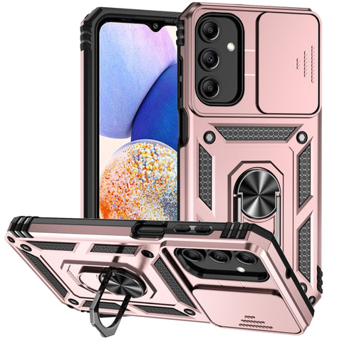 Sliding Camshield Holder Phone Case, For Samsung Galaxy A55 5G, For Samsung Galaxy A15, For Samsung Galaxy A05, For Samsung Galaxy A05s